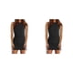 thumbnail image 1 of Minnieouse Vestido estético Faldas informales Traje de verano Camiseta sin mangas con cuello Cordón Sin rebabas Mini vestidos de larga Type5 NO5, 1 of 6