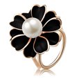 thumbnail image 1 of Qarigey Lindo gotas perla Camelia en forma de bufanda tricíclica chal hebilla broches Ropa, zapatos y accesorios Miscelánea Negro flor, 1 of 6