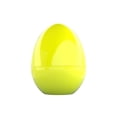thumbnail image 2 of Nkmbld Large Plastic Easter Eggs, Colorful Empty Eggs Fillable for Filling Treats Easter Party Favor Hunt Basket Stuffers Fillers Prize Supplies Toy, Yellow, 2 of 8