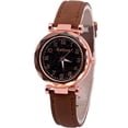 thumbnail image 3 of (Reloj + Pulsera) Reloj Mujer Cuero Pulsera Estrella (caja no incluida), 3 of 4