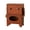 Red Horizontal, variant on Ruanlalo Robot Shaped Mini Storage Cabinet Wooden Jewelry Box Drawer And Tissue Holder Desktop Organizer for Jewelry Cosmetics Vanity Table Dormitory Bedroom