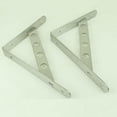 thumbnail image 4 of simhoa Support d'Étagère en Acier Inoxydable 2x, Support Robuste en L 14 Pieds' 14 Pouces, 4 of 8
