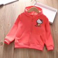 thumbnail image 4 of Hello Kitty nuevos productos ropa para niños más chaqueta de moda de terciopelo niñas camisa con capucha de algodón puro con cremallera Tops para niños, 4 of 4