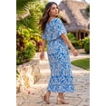 thumbnail image 2 of Catherines Women's Plus Size Meadow Crest Maxi Dress, 2 of 5