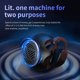 thumbnail image 3 of Auriculares Inalámbricos Verdaderos 2 en 1 con Altavoz JM13 Pro Auriculares Deportivos con Graves Potentes y Efectos de Iluminación Ambiental, A, 3 of 5