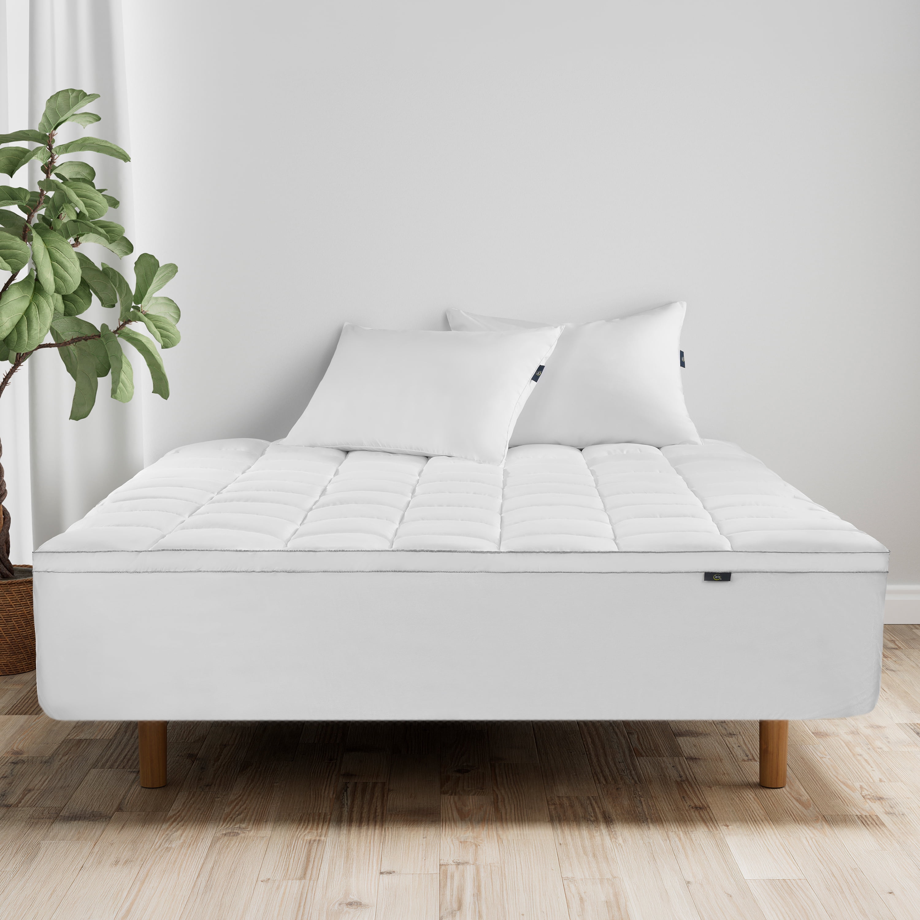 Sertapedic Endless Loft Plush Comfort Mattress Pad, Queen