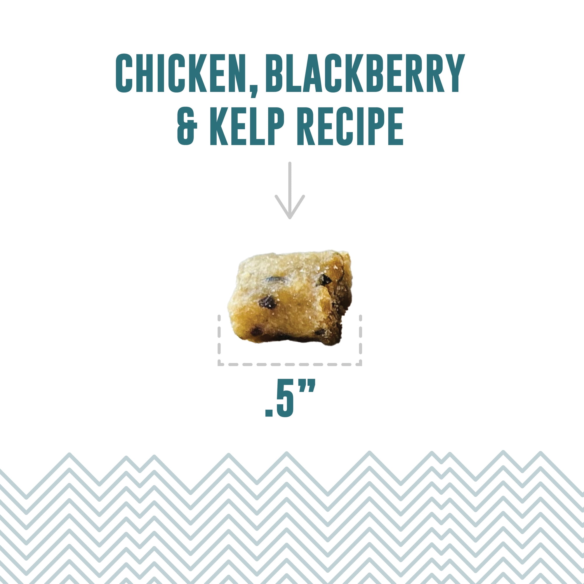 Icelandic+ Soft & Chewy Bites - Chicken, Blackberry & Kelp - 1.8oz Cat Treats, 70% Meat & Fruit, Air-Dried, Limited Ingredients, Pet Snack, Grain Free