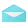 thumbnail image 6 of Sustainable Greetings Gummed Closure Business Envelope with V-Flap, #10, Blue, 200 Count, 6 of 9
