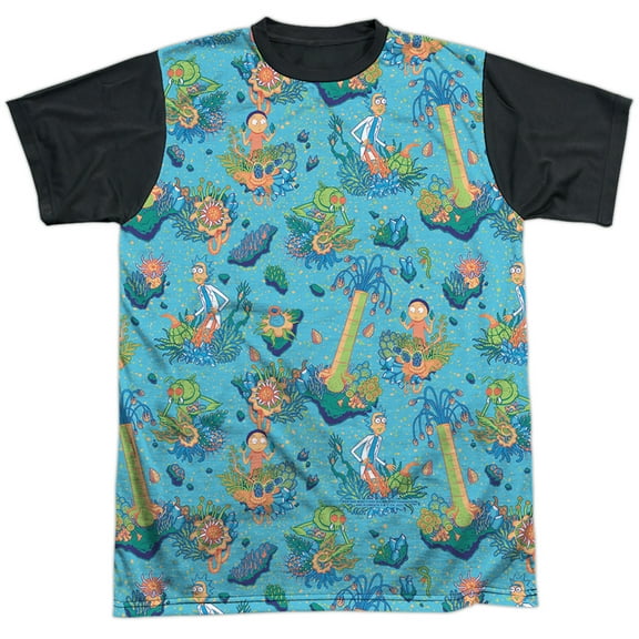 Rick And Morty Ricktanical Unisex Adult Halloween Costume Sublimated T Shirt