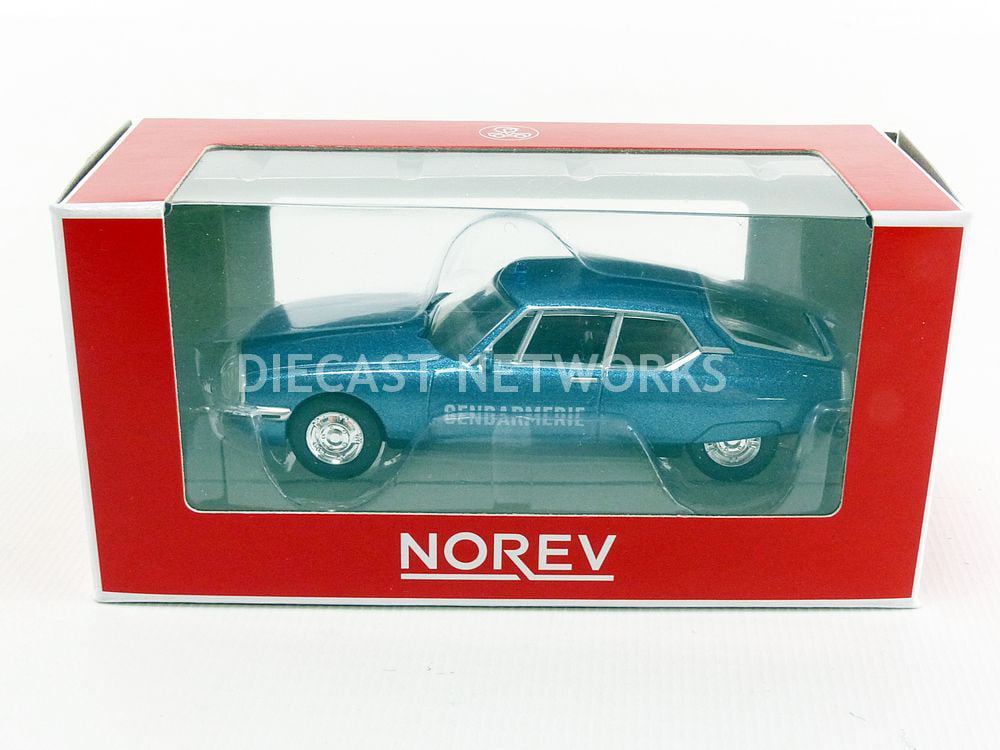 Norev 1:64 Citroen SM 1971 Blue Diecast Model Car 