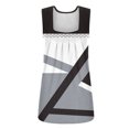 thumbnail image 4 of Puntoco Camisetas ajustadas para mujer Camiseta holgada cómoda con estampado de moda para mujer Top sin mangas, 4 of 5