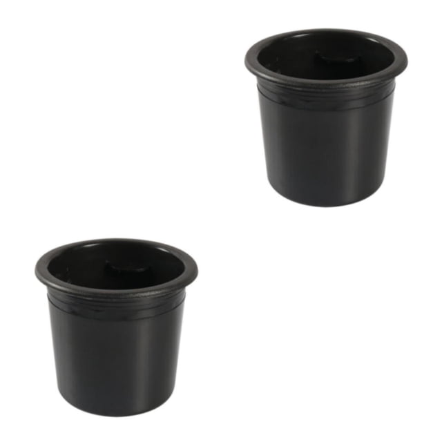 Scienceny Portavasos empotrado para bebidas, plástico ABS, ajuste Universal para coche marino RV Tipo 1 2piezas