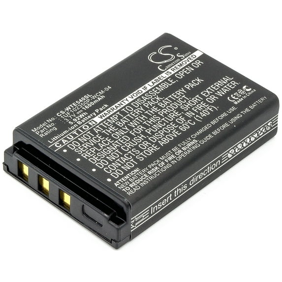 1600mAh XLA-C330 CP-GWL04 1UF102350P-WCM-03 ACK-40203 1UF102350P-WCM-04 ACK-40203-BX Battery for Wacom PTK-540WL-EN PTK-540WL In