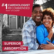 (2 pack) Qunol Mega Ubiquinol CoQ10 Softgels, 100mg, Antioxidant Supplement for Heart Health, 60 Count