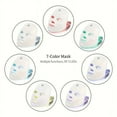 thumbnail image 4 of Wearable 7-Color LED Face Mask with Touch Control, Rechargeable Hands-Free Light Device for At-Home Spa and Facial Wellness Routines, Full Face Coverage, 4 of 5