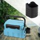 thumbnail image 5 of Caja de pesca Soporte para bebidas Accesorio Soporte de suministro de pesca de plástico para cajas de aparejos Pesca al aire libre Senderismo Camping Sunnimix Titular de la bebida, 5 of 8