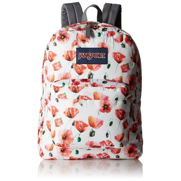 JanSport Womens Superbreak Backpack California Poppy Limit Edition