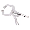 thumbnail image 3 of Abrazadera De Orificio De Bolsillo De Metal, Alicates De Bloqueo De Abrazadera En C Multifuncionales Firmes Alta Dureza Que Mejora La Eficiencia Del Trabajo Para Soldar Para ANGGREK C‑Clamp Locking Pliers, 3 of 8