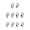 thumbnail image 2 of Riwesomey 2 uds Clips para ventana de coche montados 200G Clips de succión para ventana soportes de ventosa extraíbles para coche, blanco blanco 5piezas, 2 of 6