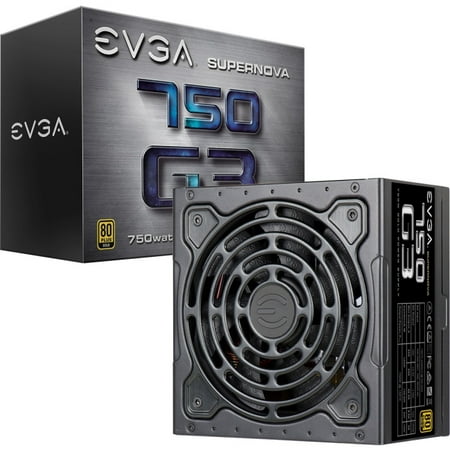 EVGA SuperNOVA 750 G3 80Plus Gold Certified Power Supply -