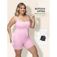 thumbnail image 2 of Shapewear for Women Tummy Control Bodysuit Mid Thigh Butt Lifter Body Shaper Shorts, 2 of 6