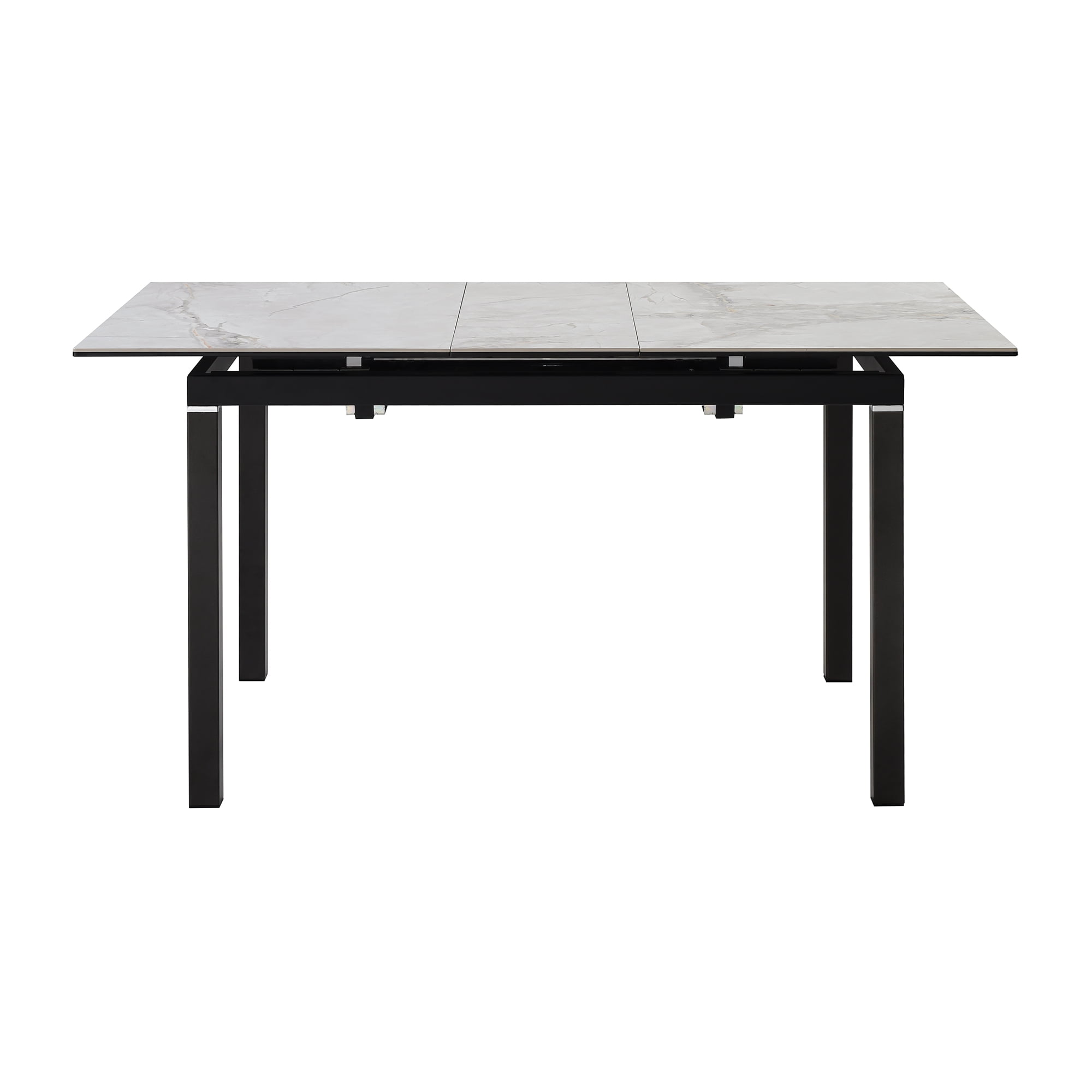 Knox Alison 5 Piece Dining Set with Gray Velvet Chairs