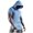 C-946 Light Royal Blue, variant on Black Boat Neck Outerwear for Mens Fall Summer Short Sleeve Lounge Thin Fish Net with Hood Plain Hooded Coat Mens 2026 Clothing XL