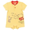 thumbnail image 5 of Disney Winnie the Pooh Tigger Infant Baby Boys 2 Pack Henley Rompers Newborn to Infant, 5 of 5