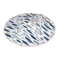 thumbnail image 2 of Bingfone Christmas Tree Skirt Mat Christmas Decoration Interior 36" -Blue Fish, 2 of 6