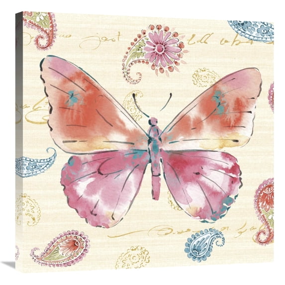 Global Gallery's 'Happy Gypsy VI' By Pela Stretched Canvas Wall Art