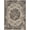 Beige Brown Blue, Pattern 1, variant on ODIKA 8'x10' Washable Area Rug Non-Shedding, Easy Care, Cream Boho Deep Tones Base Symmetrical Layout Academia Farmhouse for King Size Bedroom Under Bed, Master Suite