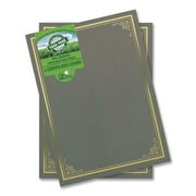 Geographics 47400 12.5 in. x 9.75 in. Certificate/Document Cover - Metallic Gray (6/Pack)