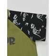 thumbnail image 6 of hirigin Little Boys Shorts Set, Round Neck Short Sleeve Dinosaur Printed Tops + Short Pants Two Pieces Outfit, 6 of 9
