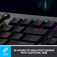thumbnail image 5 of Logitech G915 LIGHTSPEED RGB Mechanical Gaming Keyboard, Low Profile GL Tactile Key Switch, LIGHTSYNC RGB, Advanced LIGHTSPEED Wireless and Bluetooth Support - Tactile, 5 of 5