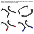 thumbnail image 4 of Labymos Universal Motorcycle Handlebar Brake Clutch Lever Hand Guard Protector ABS Replacement for YAMAHA R3, 4 of 6