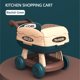 thumbnail image 2 of XWSHYW Juguetes para Niños Carrito de Compras de Cocina, Juguetes, Fregadero para Lavar Alimentos, Utensilios de Cocina, Juguete para Juego de Rol, 2 of 3