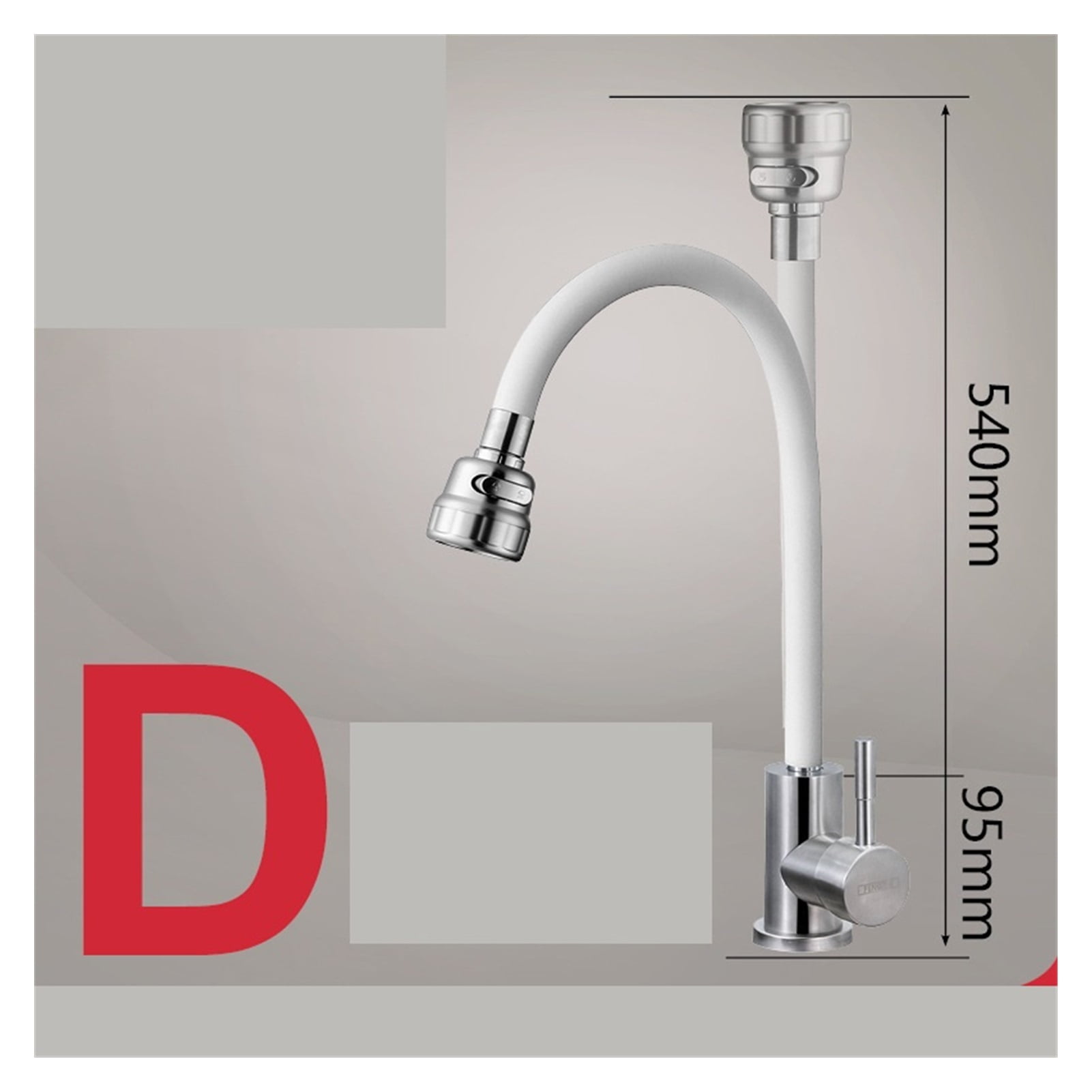 Hot And Cold Water Faucet Kitchen Sink Folding Universal Splash-proof Pressurized Bathroom Sink Basin Faucet