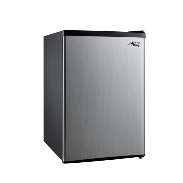 Arctic King 2.4 Cu ft Single Door Mini Fridge, Stainless Steel