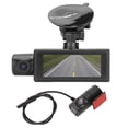 thumbnail image 3 of Dashboard Camera, Night Vision 3 Channel Front Interior 1080P Rear 480P Parking Monitoring Driving Recorder GPS Tracking  for Auto Truck, 3 of 7