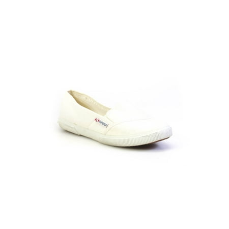 

Pre-owned|Superga Womens Round Toe Slip On Closure White Comfort Sneakers Size 5.5