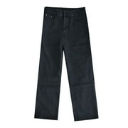 Aayomet Jag Cords Womens Vintage Pants Fashion Casual Straight Leg Wide Leg Jeans,Black 3XL