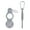 Grey, variant on Gieenan Insulated Silicone Water Bottle Clip Water Bottle Holder Accessories with Towel Hook for Biking Traveling Walking Camp