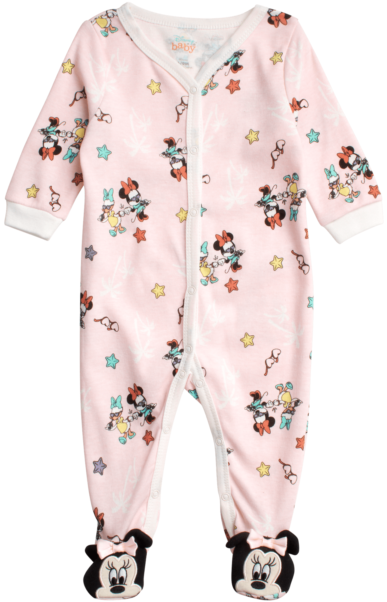 Disney Baby Girls' Footed Coveralls Minnie Mouse Jamaica Ubuy