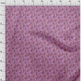 thumbnail image 3 of oneOone Polyester Lycra Pink Fabric Batik Dress Material Fabric Print Fabric By The Yard 56 Inch Wide - RE, 3 of 4