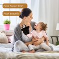 thumbnail image 3 of Marioneta de mano de peluche oso PENGJTMXG negro, 3 of 4
