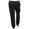 thumbnail image 2 of Big & Tall adidas Essentials Fleece Tapered Sportswear Pants Color: Black White Size: XL TALL, 2 of 4