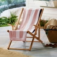 thumbnail image 5 of 100% Cotton Velour Oversized Cabana Stripe Beach & Pool Towels 4 Pack - 35" x 70", 5 of 6