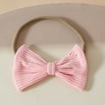 thumbnail image 5 of Baby Onesies Girl Baby Girl Clothes Infant Summer Outfits Cute Sweet Bow Print Mesh Ruffle Sleeveless Romper Headband Set, 5 of 8
