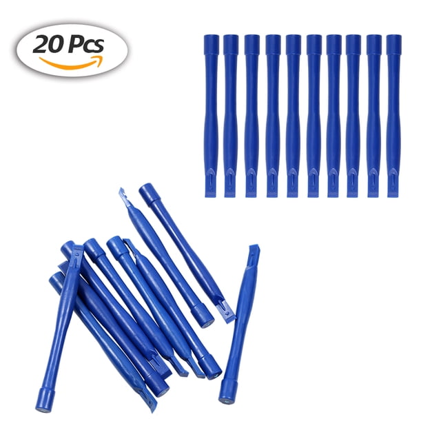 SPEEDWOX 20 Pcs Plastic Spudger Set Crowbars Head Pry Tools Plastic Pry Bars Opening Pry Bar for Smart Phone