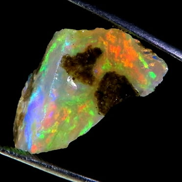 100% Natural Welo Fire Opal Rough Loose Gemstone 12X18X07 MM 5.50 Cts.